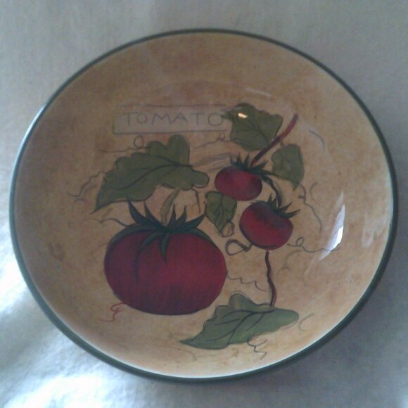 Certified International Susan Winget 13" Serving Bowl ~ Tomato Large Beautiful - Picture 1 of 9